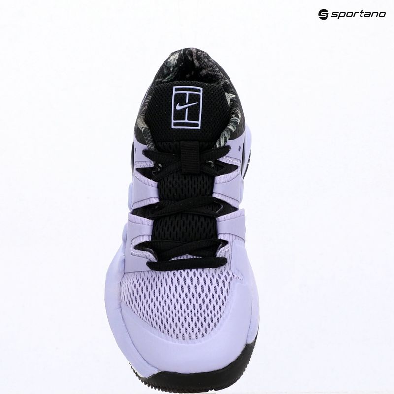 Dětské tenisové boty Nike Court Vapor X Jr purple agate/white/hyper crimson/black 16