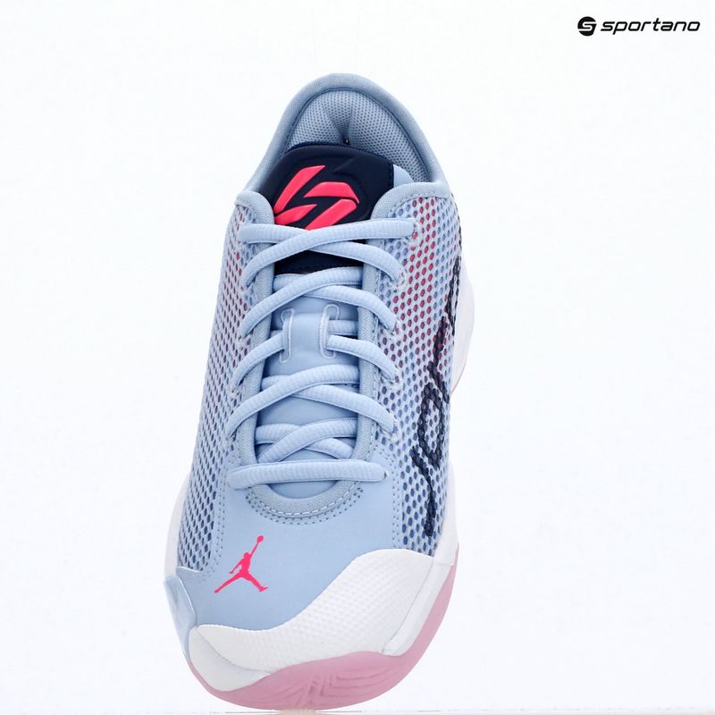 Dětské basketbalové boty Jordan Luka 77 GS Jr light marine/blue void/white/hyper pink 14