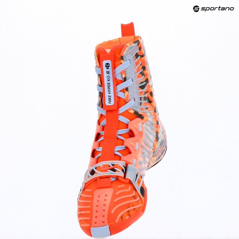 Boxerské boty Nike HyperKo 3 SE black/bright crimson/aluminum 11