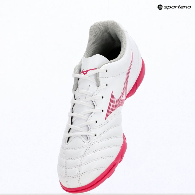 Dětské kopačky Mizuno Monarcida Neo III Select Jr AS white/fuchsia purple 12