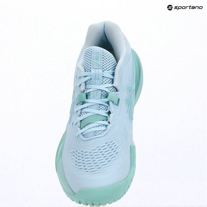 Dámské tenisové boty ASICS Gel-Resolution X light blue/oasis green 9