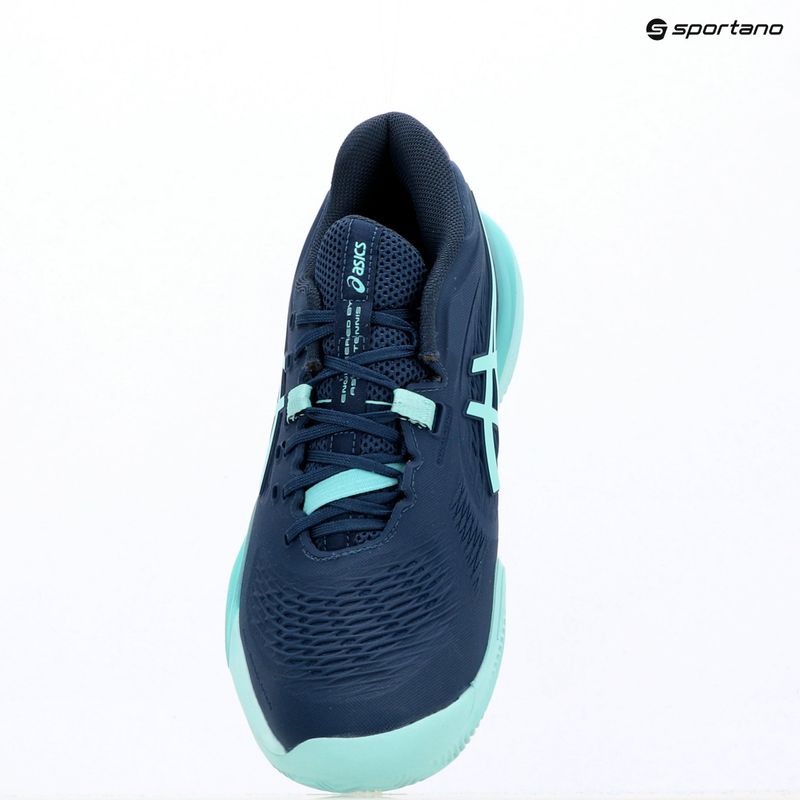 Pánské tenisové boty ASICS Gel-Resolution X Clay night sky/illuminate mint 9