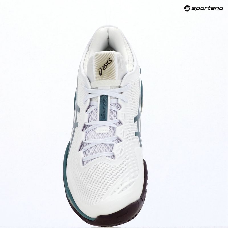 Pánské tenisové boty ASICS Court FF 3 white/foggy teal 9