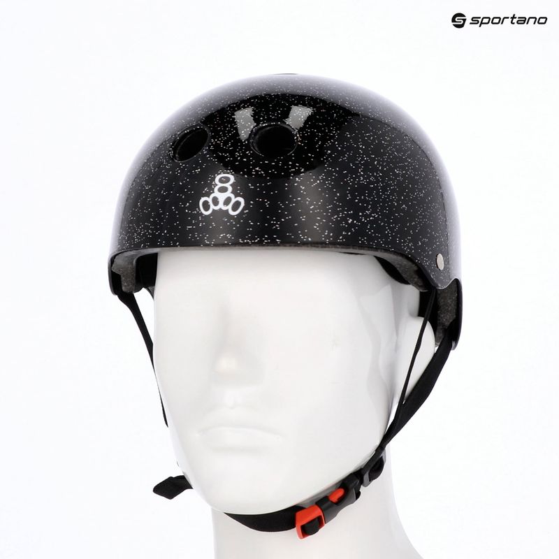 Helma Triple Eight The Certified Sweatsaver black glitter 5