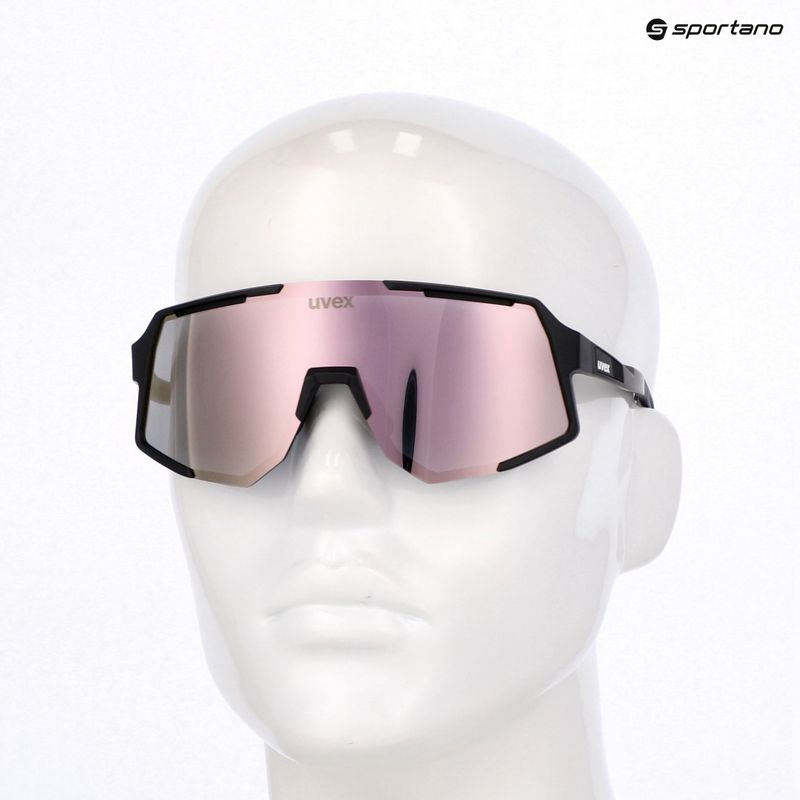 Sluneční brýle UVEX Sequenze black matt/mirror silver 7