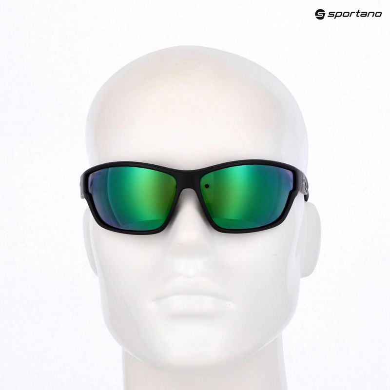Sluneční brýle UVEX Sportstyle 806 black matt/mirror green 7