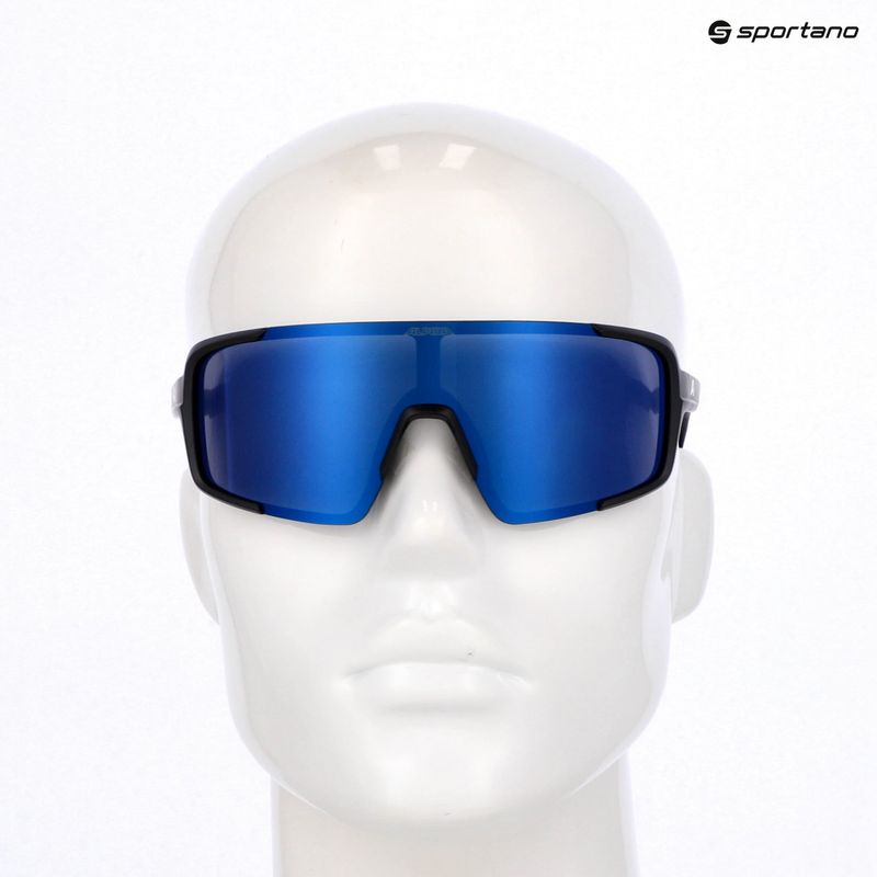Sluneční brýle Alpina Lumin black matt/blue mirror 7