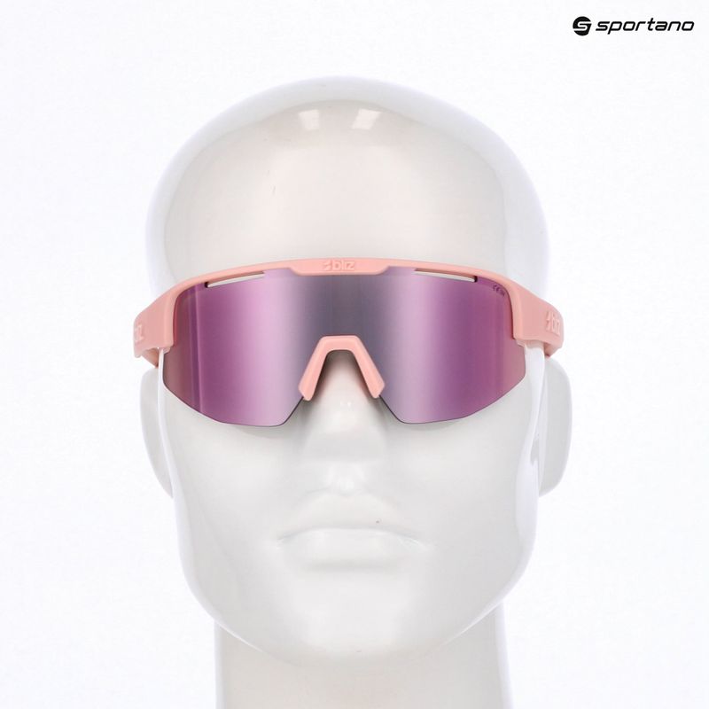 Sluneční brýle Bliz Matrix Small matte powder pink/brown rosé multi 6