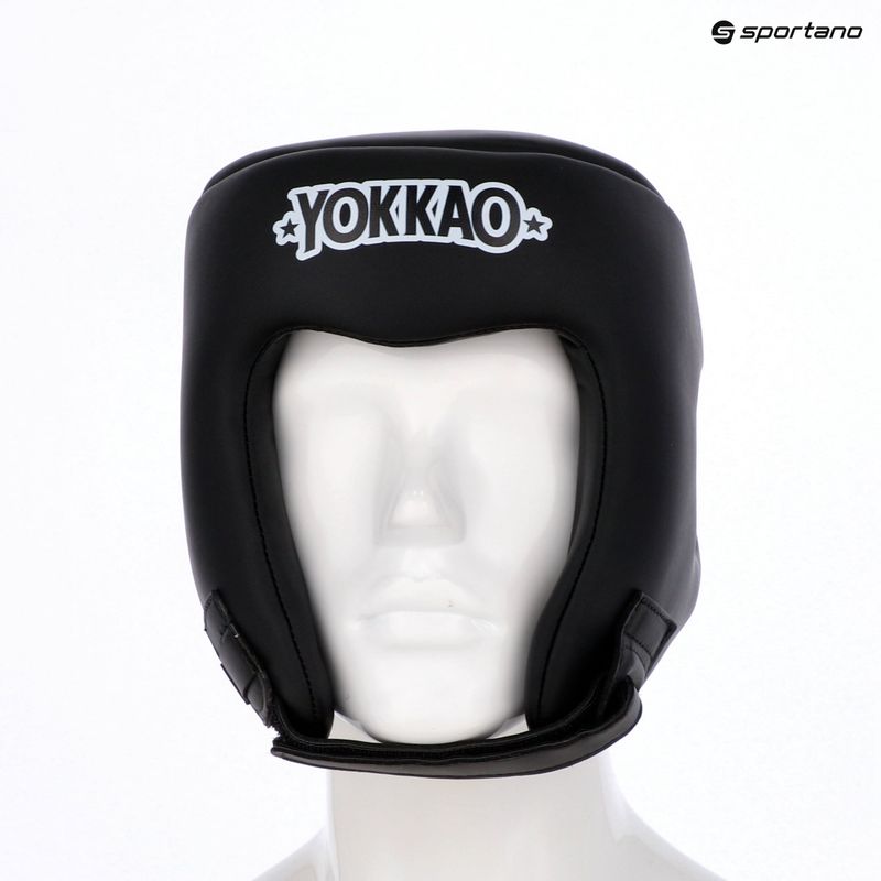 Boxerská helma YOKKAO Competition black 11