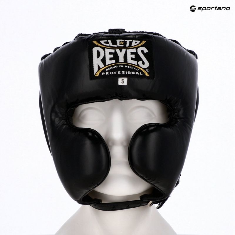 Boxerská přilba Cleto Reyes Cheek Protectors Leather black 3