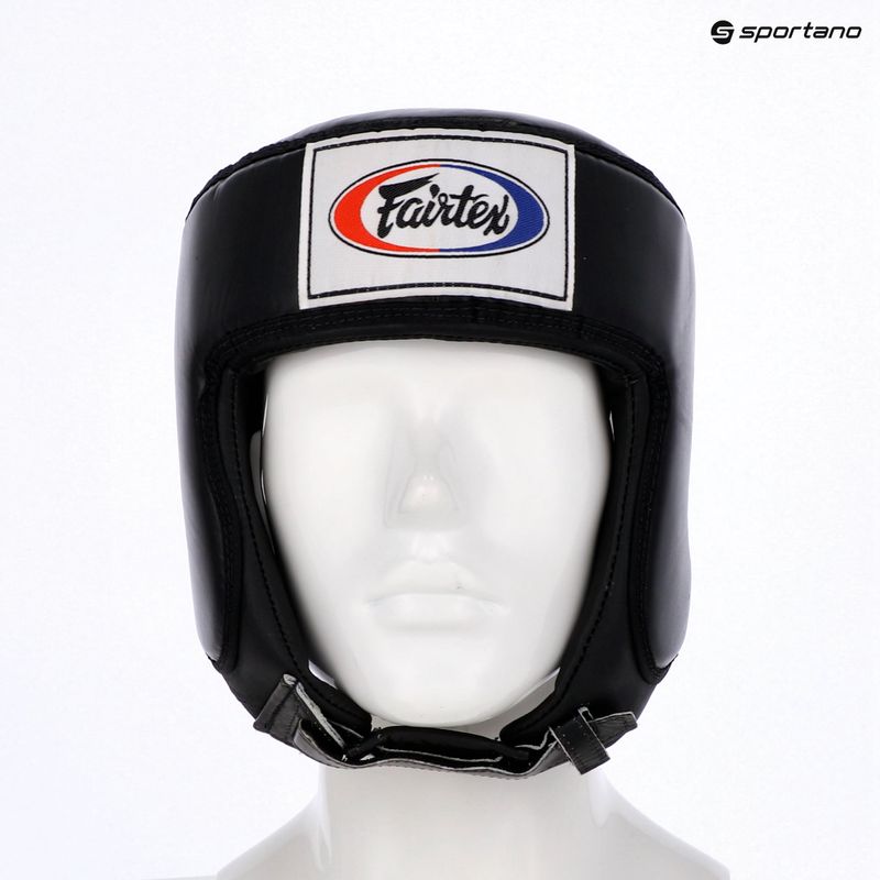 Ochranná helma Fairtex Muay Thai & Kickboxing Competition black 6