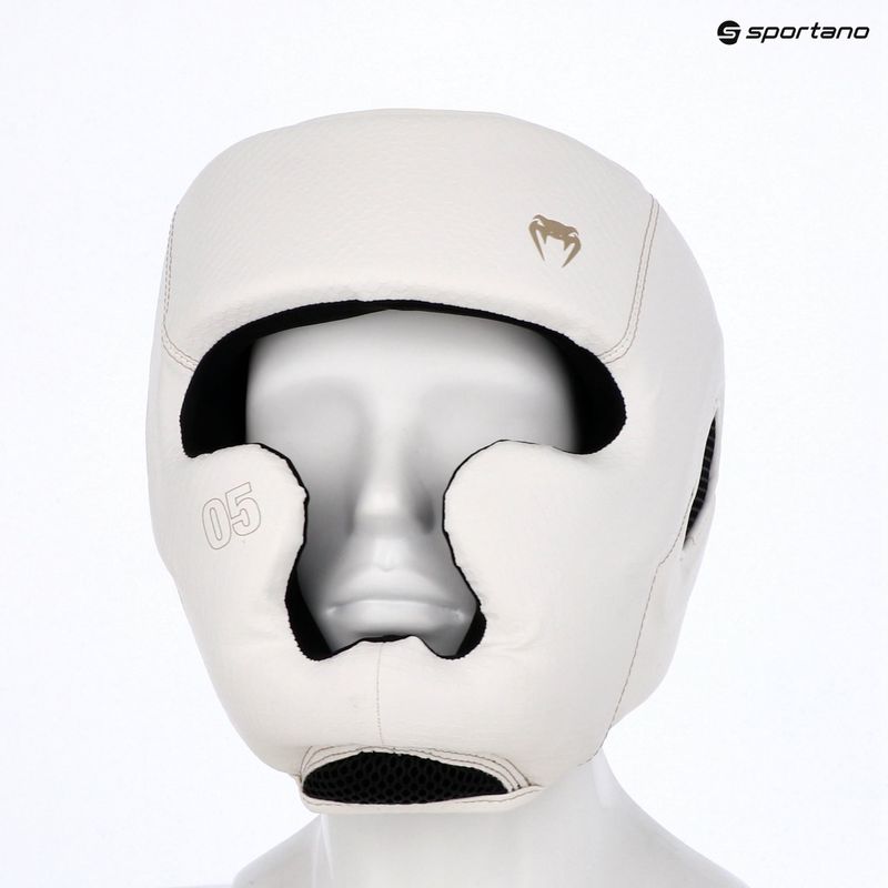 Boxerská přilba Venum Impact Evo Scales Headgear ivory 8