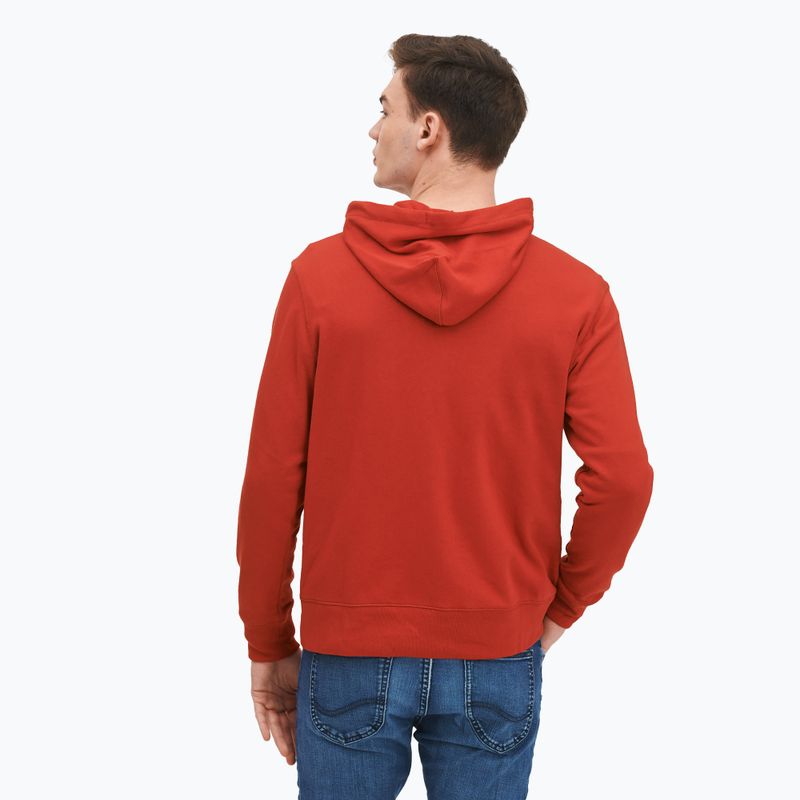 Pánská mikina GAP XLS FT Arch FZ HD lasalle red 3