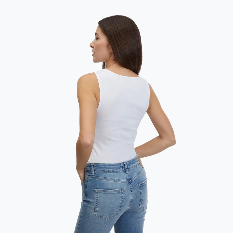 Dámské tílko tank top  GAP Logo Tank top white global 3