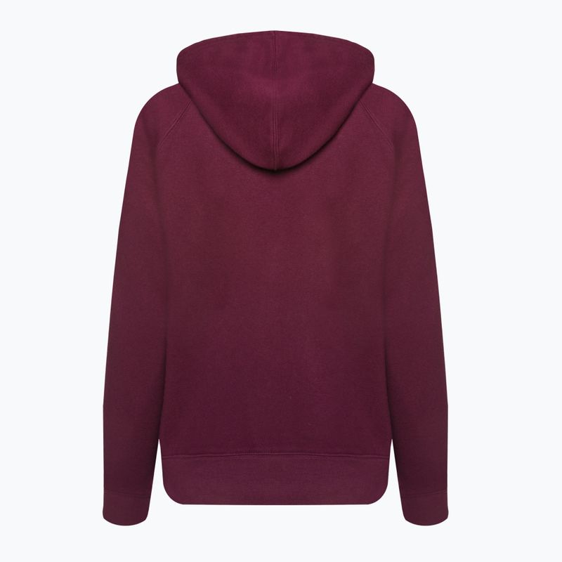 Dámská mikina GAP V-Gap Heritage FZ HD ruby wine 3