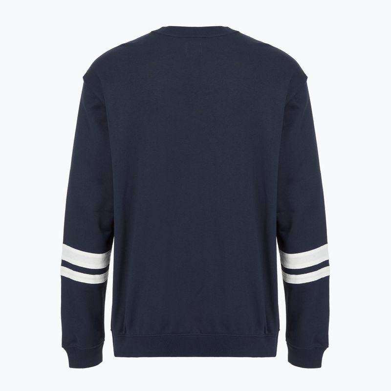 Pánská mikina GAP Logo Piping Crewneck blue navy 2