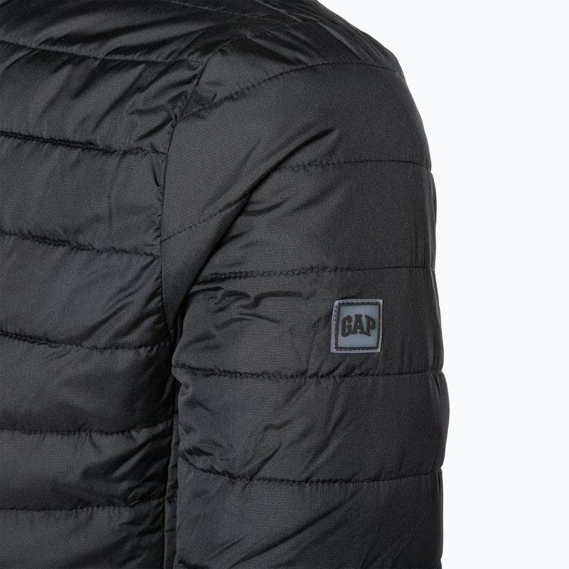 Pánská bunda GAP V-Frch Logo LTWT Puffer true black 5