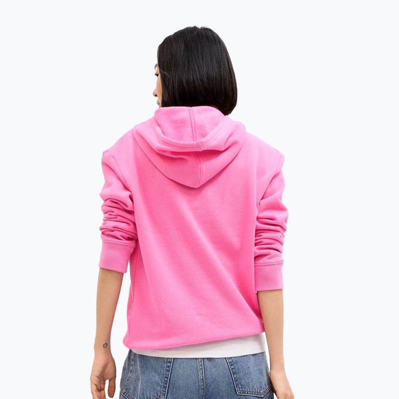 Dámská mikina GAP V-Gap Heritage PO HD standout pink 2