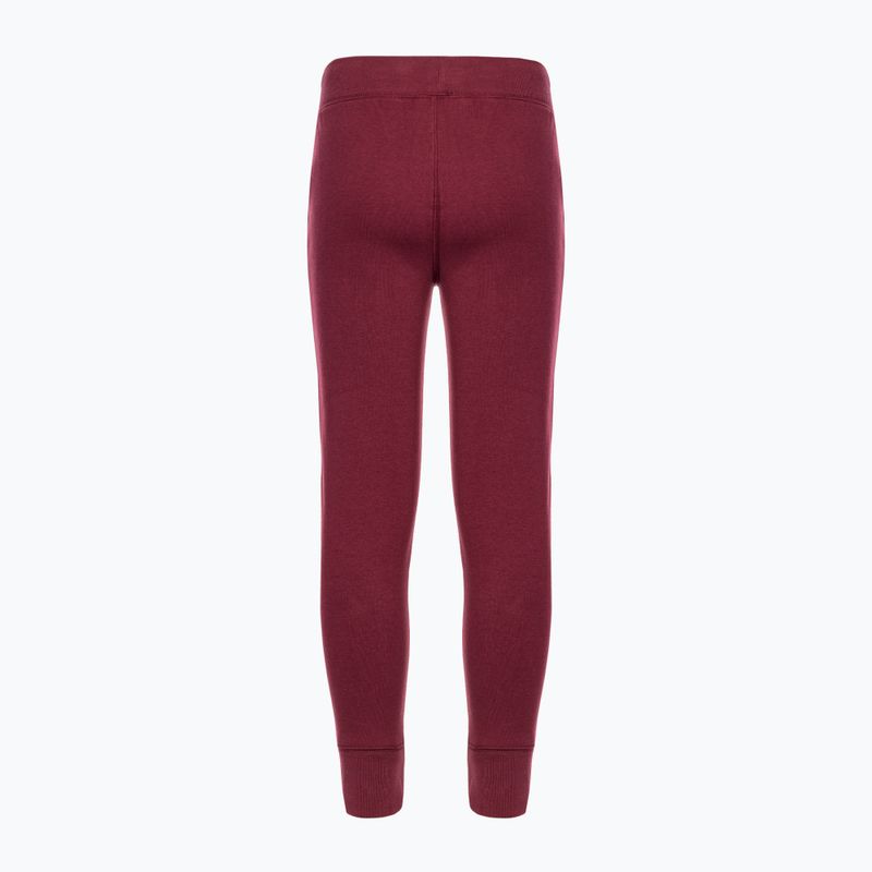 Dětské kalhoty GAP V-Fall Fash Logo Jogger garnet red 2