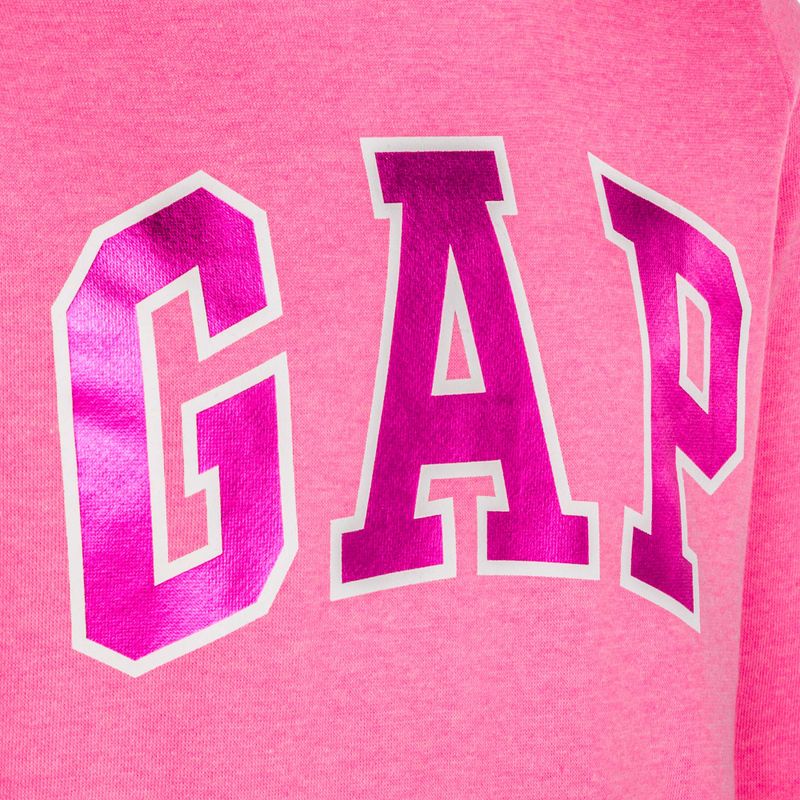 Dětská tepláková souprava GAP V-Logo standout pink 5
