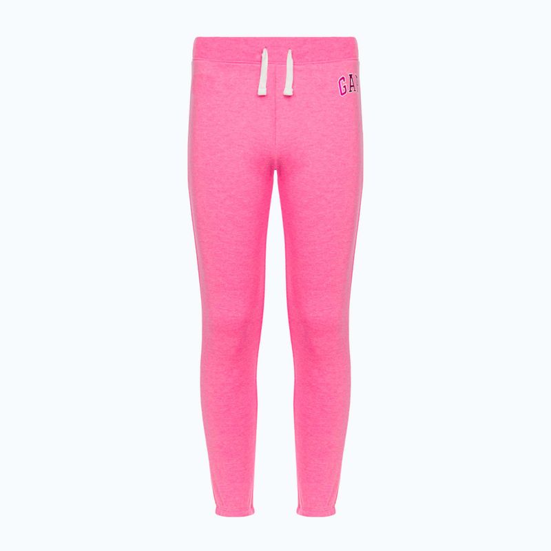 Dětská tepláková souprava GAP V-Logo standout pink 6