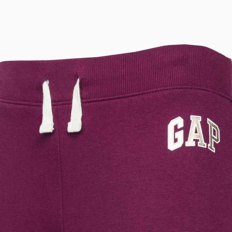 Dětské kalhoty GAP V-FA SLD Logo Jogger beach plum 3