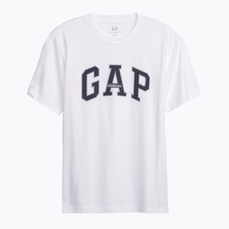 Pánské tričko GAP SS Archive Logo optic white 4