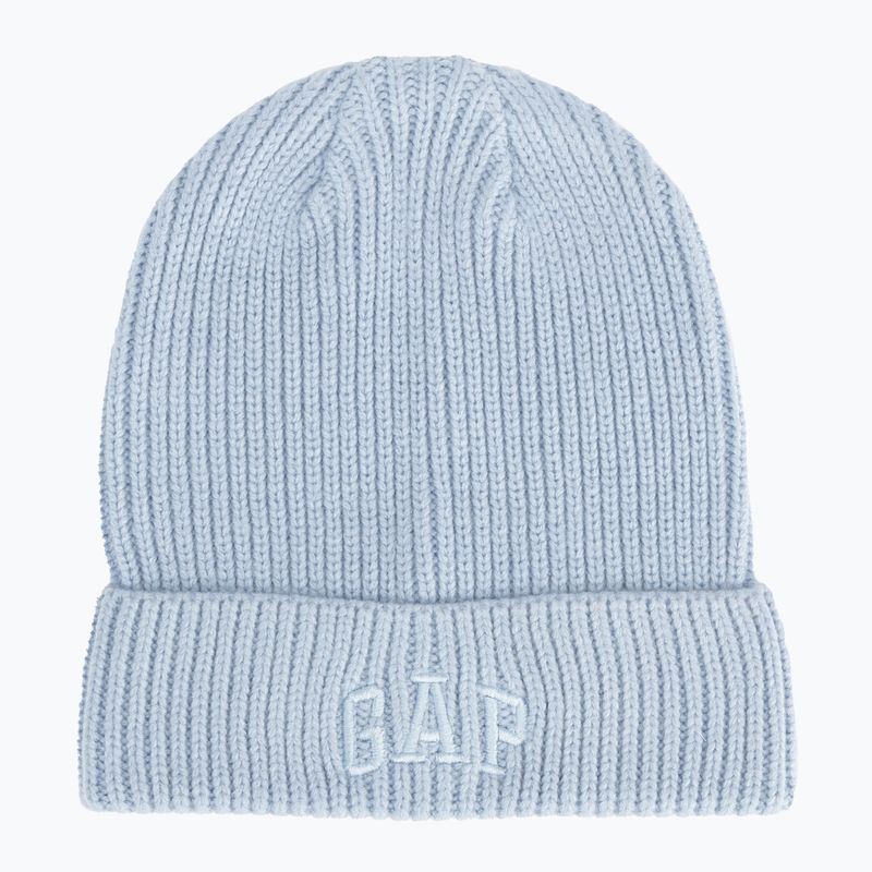 Dámská čepice GAP V-Logo Beanie ice blue 740 5