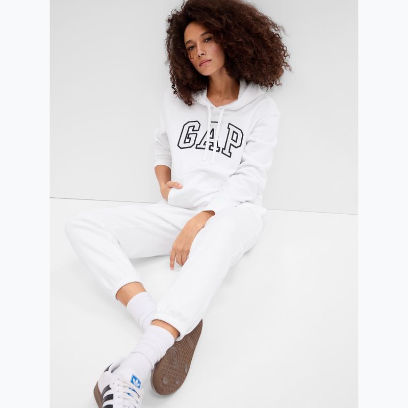 Dámská mikina GAP V-Gap Heritage PO HD optic white