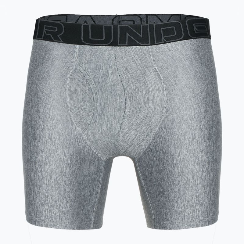 Pánské boxerky  Under Armour Perf Tech 6in 3 páry grey 2