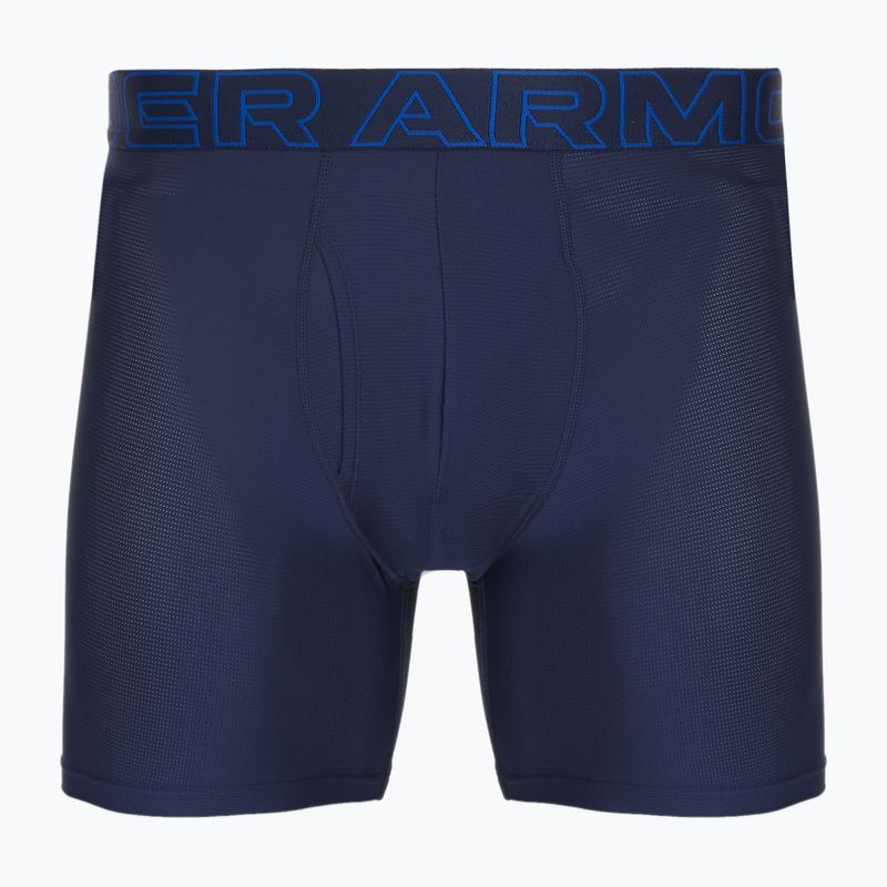 Pánské boxerky Under Armour Perf Tech Mesh 6in 3 páry midnight navy 5