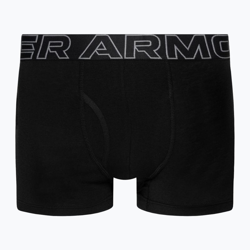 Pánské boxerky  Under Armour Perf Cotton 3 ks black 2