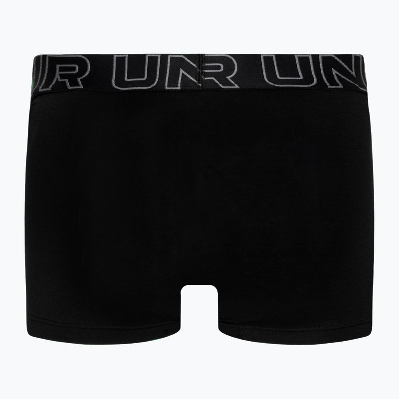 Pánské boxerky  Under Armour Perf Cotton 3 ks black 3