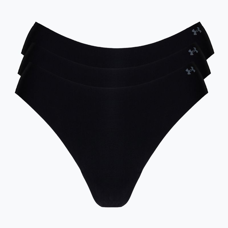 Dámská tanga Under Armour Pure Stretch Ns Thong black