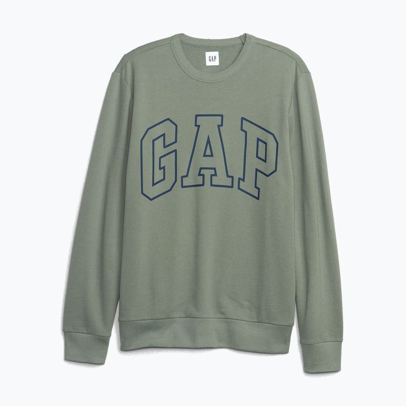 Pánská mikina GAP Logo Crewneck sage 3