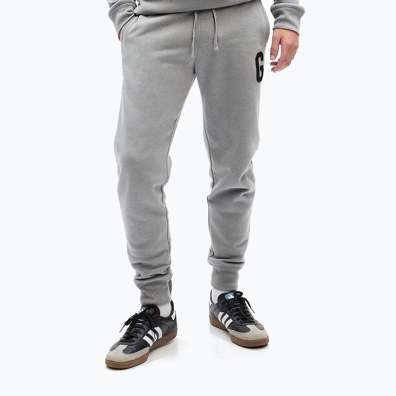 Pánské kalhoty GAP 1969 Logo Jogger pilot grey