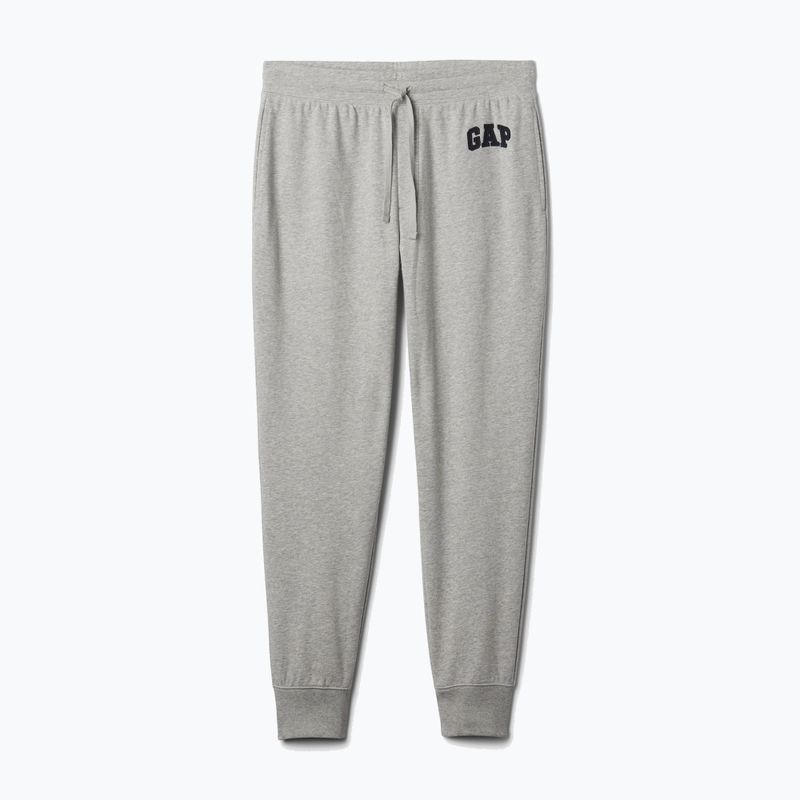 Pánské kalhoty GAP Heritage French Terry Loggo Jogger light heather grey 5