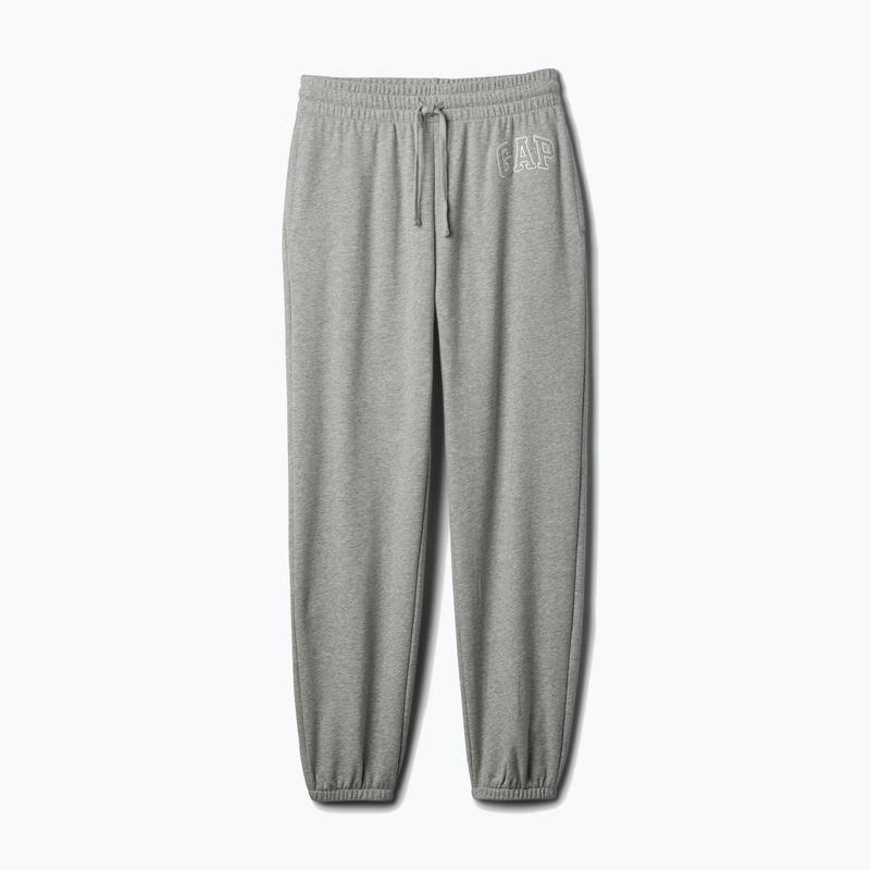 Dámské kalhoty GAP French Logo Jogger light heather grey 3