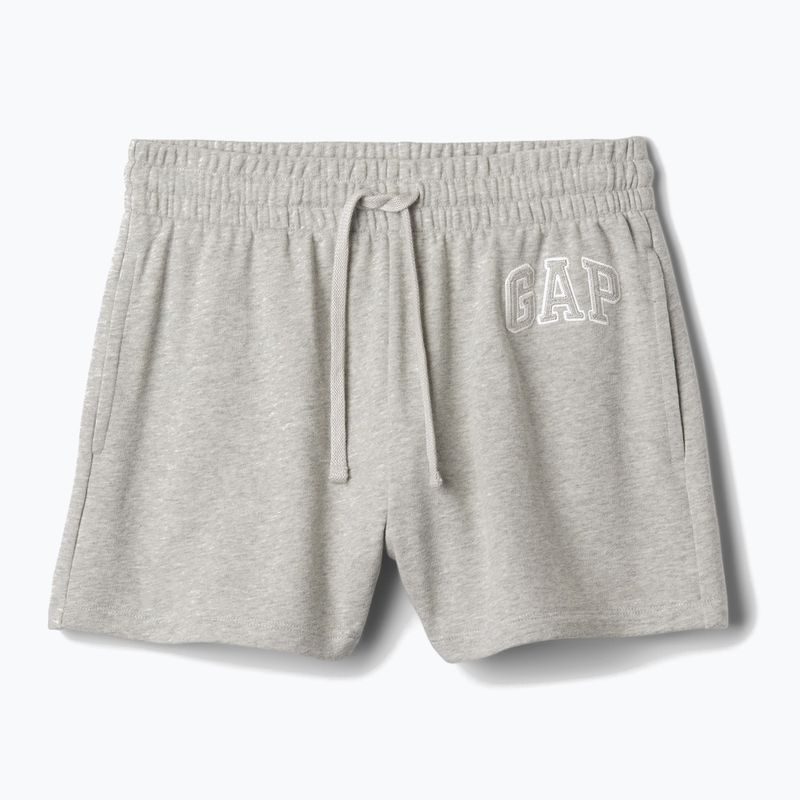 Dámské šortky GAP Heritage French Logo light heather grey 3
