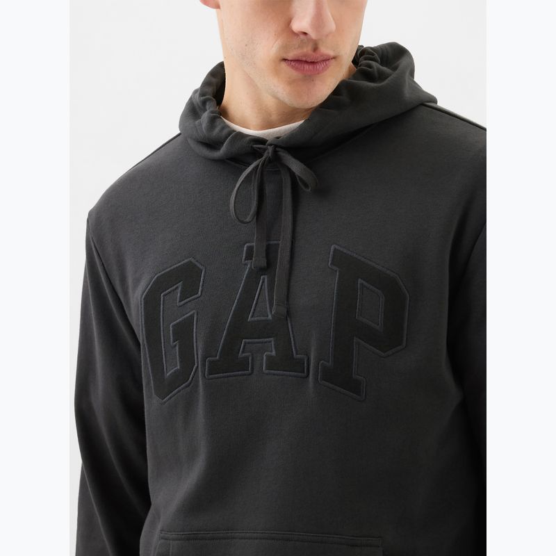 Pánská mikina GAP Heritage French Terry Logo moonless night 4
