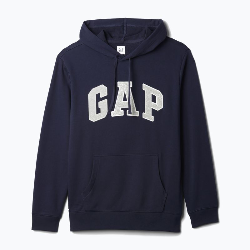 Pánská mikina GAP Heritage French Terry Logo blue navy 5