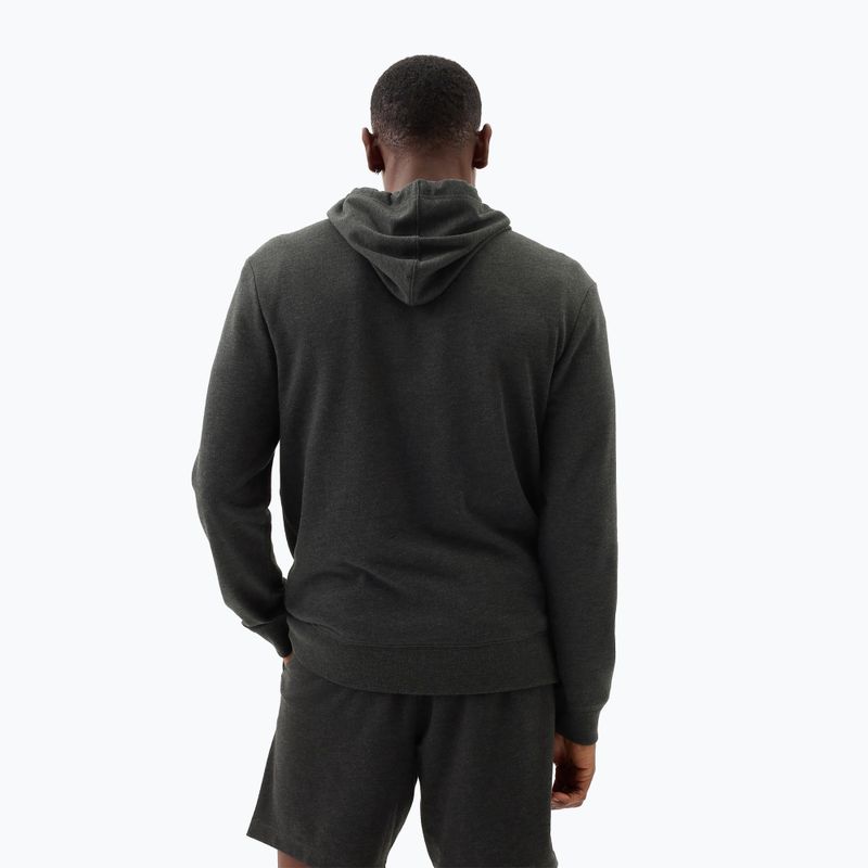 Pánská mikina GAP Heritage French Terry Logo charcoal heather 3