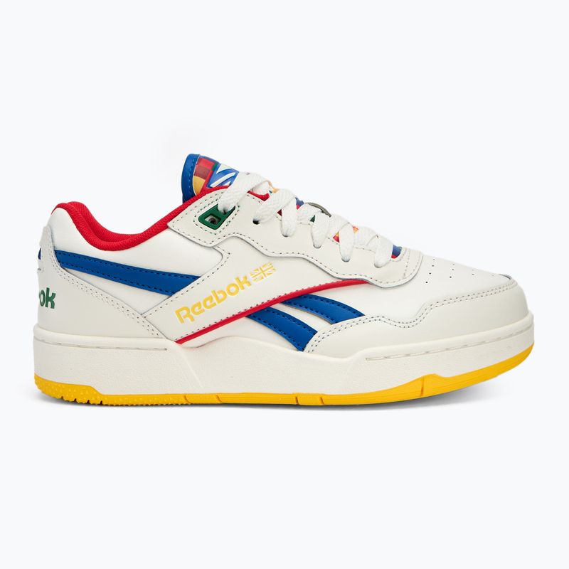 Dětské boty Reebok BB 4000 II chalk/vector blue/vector red 2