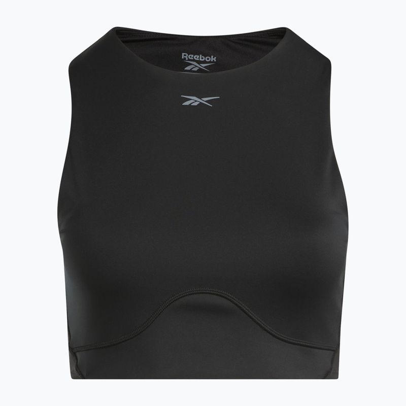 Dámské fitness tílko Reebok Lux Contour Crop In black 6