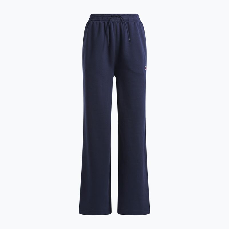 Dámské tepláky Reebok Identity Small Logo Fleece WIde Leg vector navy 4