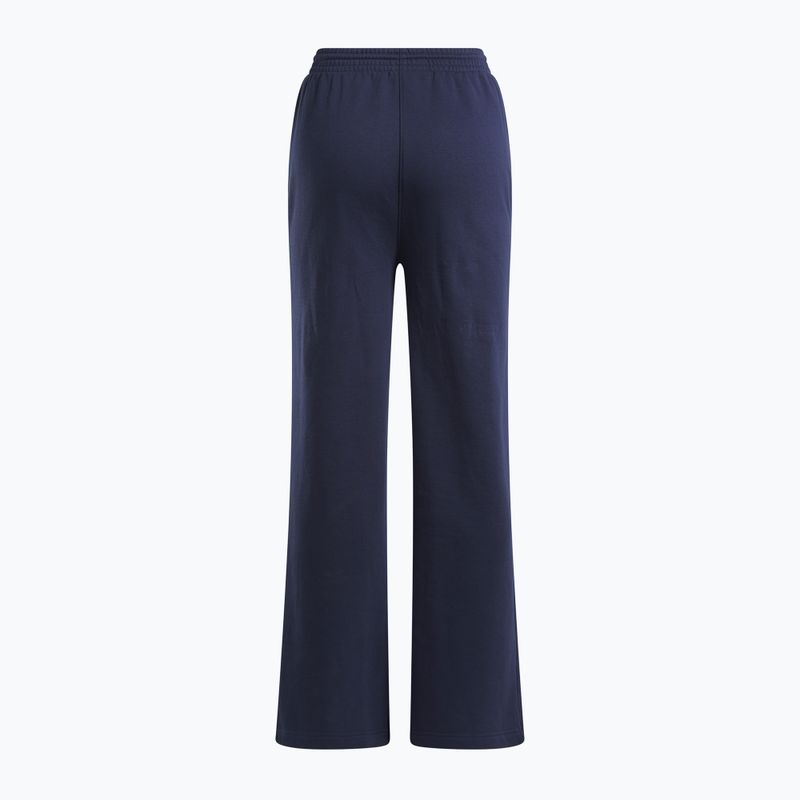 Dámské tepláky Reebok Identity Small Logo Fleece WIde Leg vector navy 5