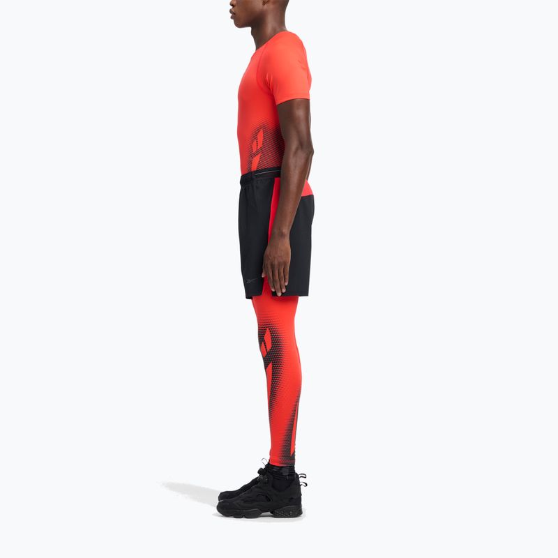 Pánské šortky Reebok Athlete Speed black/energy red 2