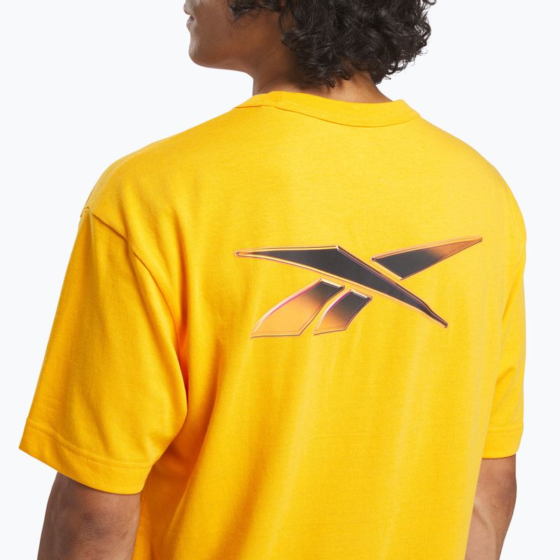 Pánské tričko Reebok Atlethe Hype Tee electric amber 4