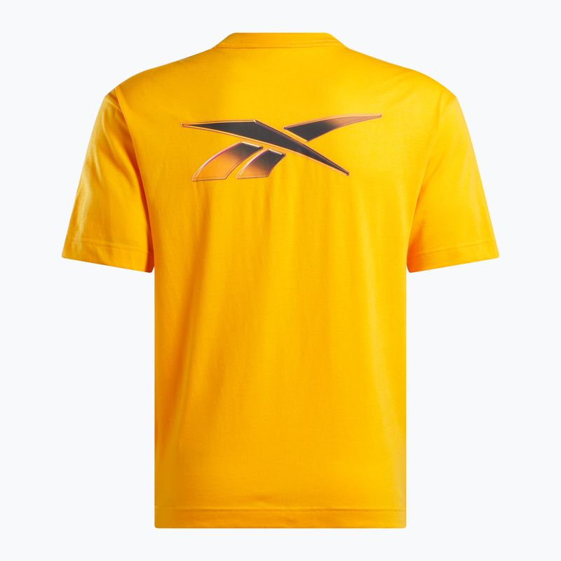 Pánské tričko Reebok Atlethe Hype Tee electric amber 7