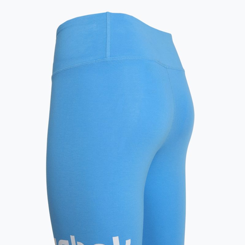 Dámské legíny  Reebok Identity Big Logo Cotton recovery blue 3